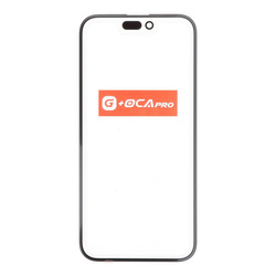 G+OCA Szyba wyświetlacza LCD + OCA do iPhone 15 Pro A2848 / A3101 /  A3102 /  A3104